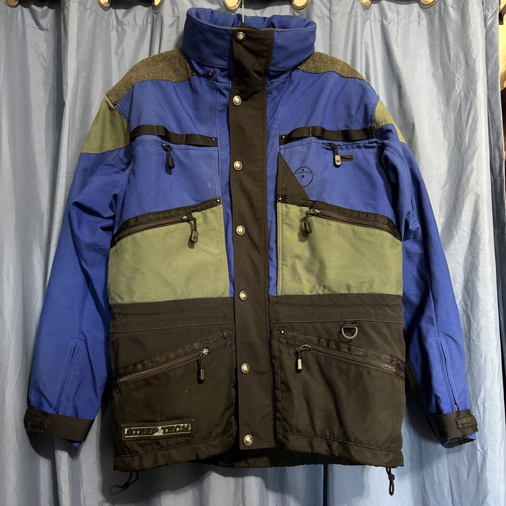 Vintage 90s North Face Steep Tech Scott Schmidt Ski Jacket 80+ Ski Club Men L
